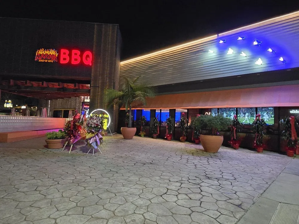 Kazan BBQ signature atmosphere and grill